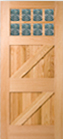 Bullseye Lite Wood Door 9